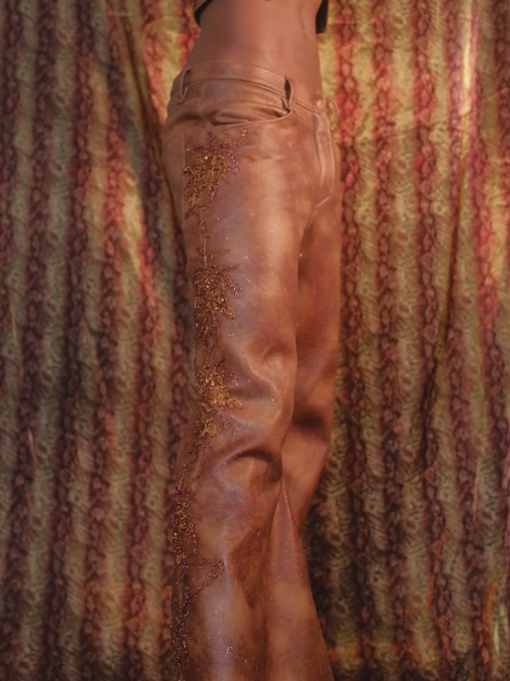 Foxy Jeans (Faux Leather)